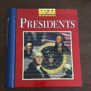 Time For Learning Presidents Book